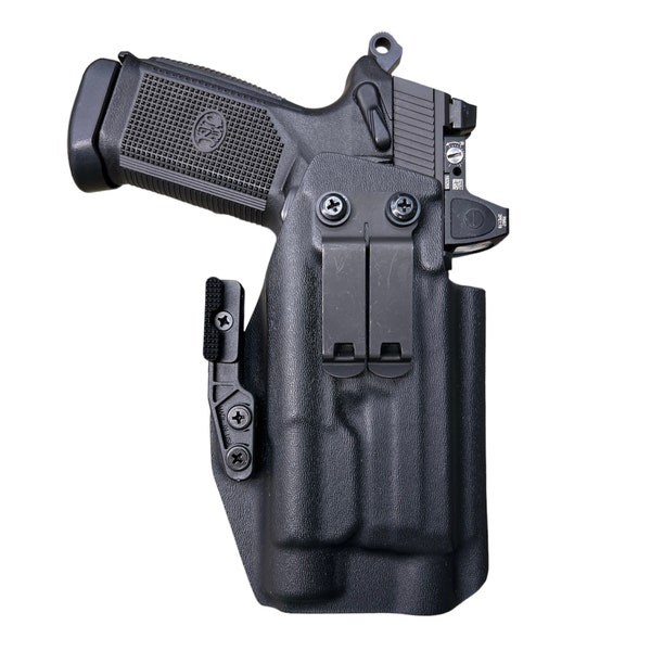 Black Kydex IWB Claw Holster for FNX 45 Streamlight TLR-1