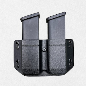 Black Kydex Magazine Carrier for Glock .45 ACP 10 mm