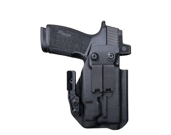 グロック17用ブラックカイデックスホルスター、Olight PL-3R Valkyrie