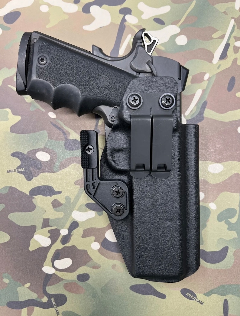 Black Kydex IWB CLAW Holster for Traditional 5 1911 Full Etsy