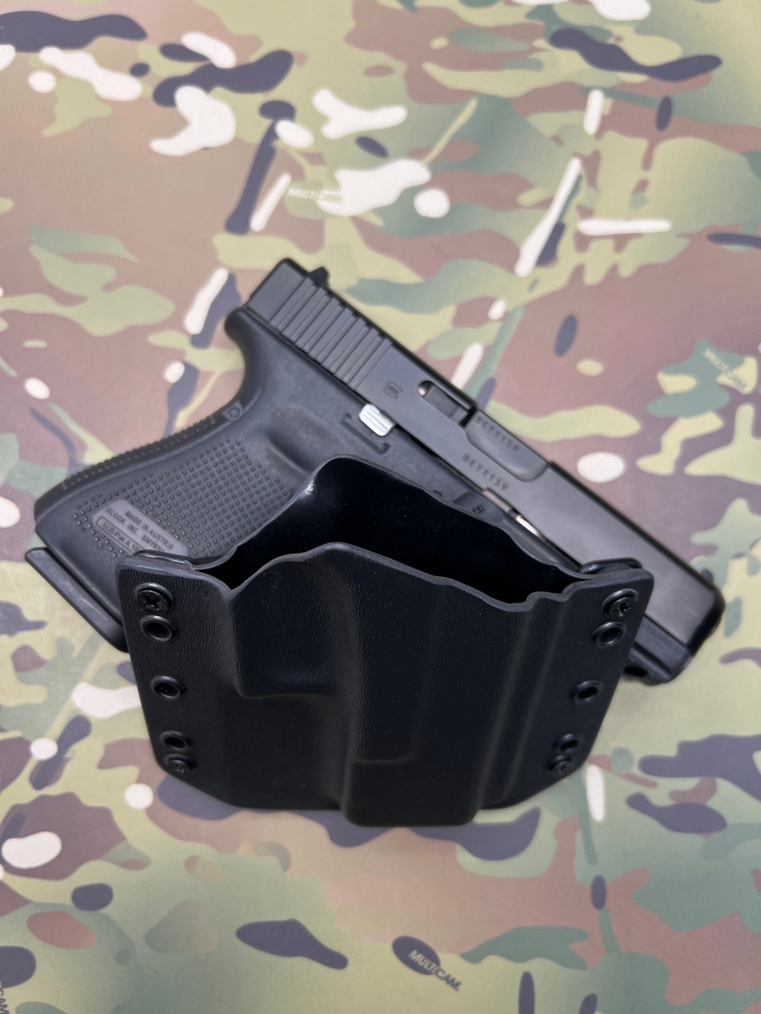 Black Kydex Holster for Glock 44 Etsy