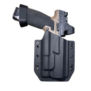 Black Kydex Holster for CZ P10 F Streamlight  TLR-1, TLR-1 hl