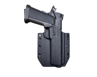 Black Kydex Holster for Glock 17 Olight PL-3R Valkyrie - Etsy 日本