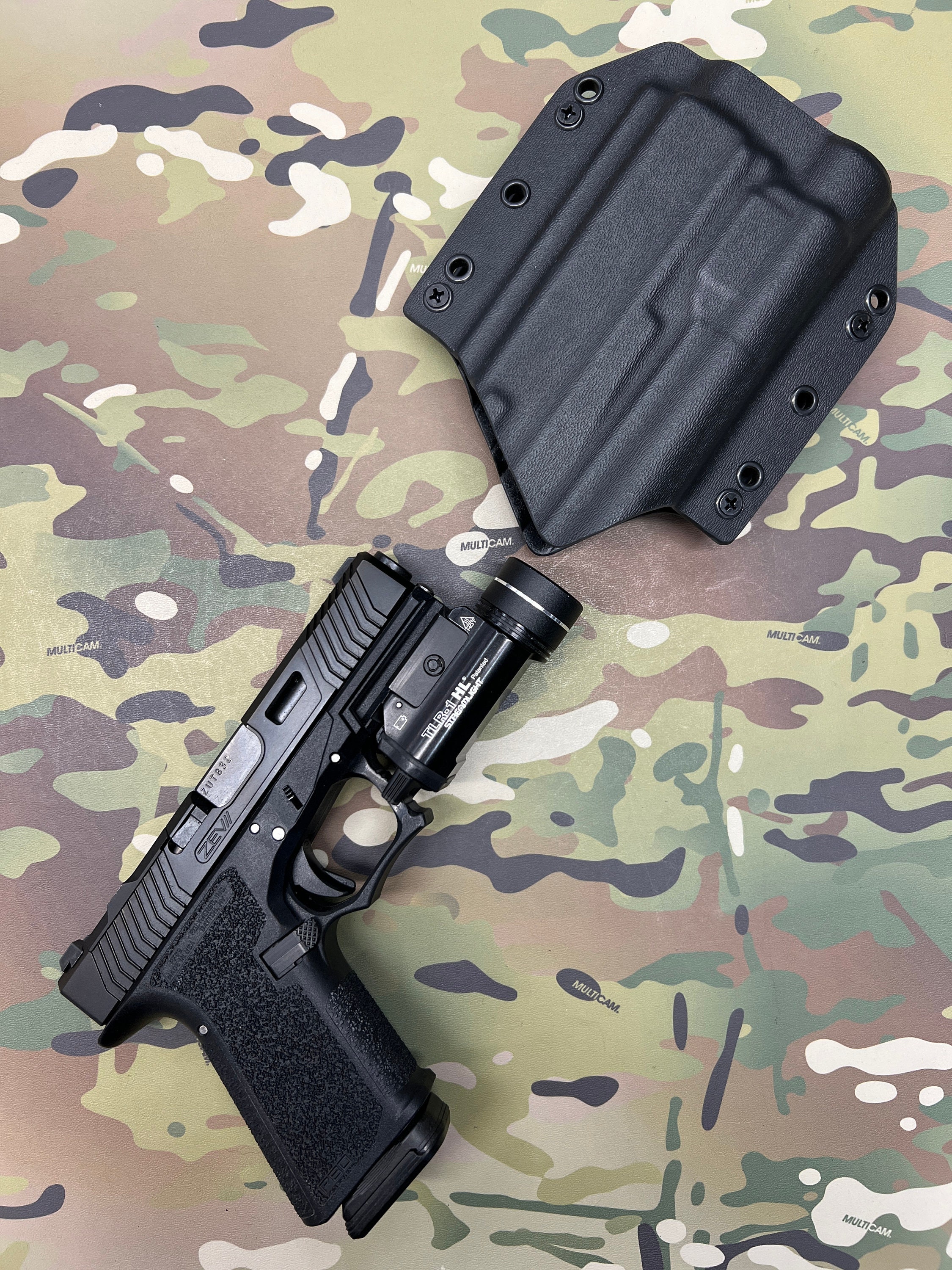 Black Kydex Holster for PSA Dagger Streamlight TLR1 Etsy