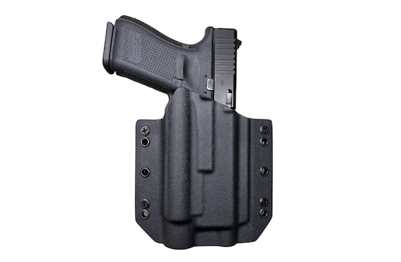Black Kydex Holster for Glock 19X Olight BALDR PRO R - Etsy