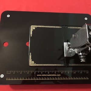 Featherweight small sewing machine extension table, small acrylic extension table