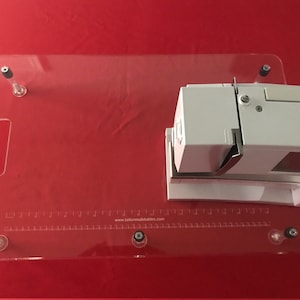 BERNINA Sewing acrylic  extension tables, Bernina sewing extension tables