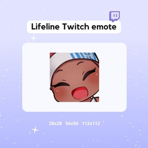 Lifeline Apex Legends Ayaya Happy Twitch Chat Discord emote