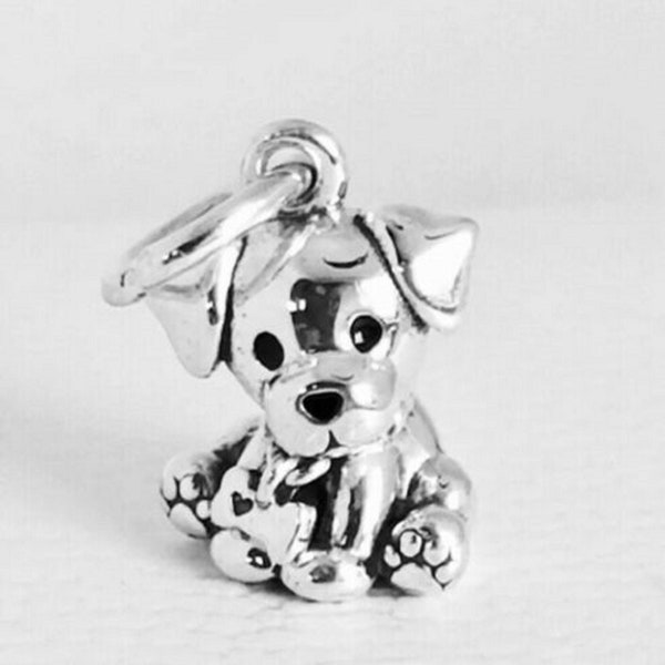 Pandora, Bracelet Charms, Beads, Clips, Dangles / New / s925 Sterling Silver LABRADOR PUPPY DANGLE Charm / Stamped