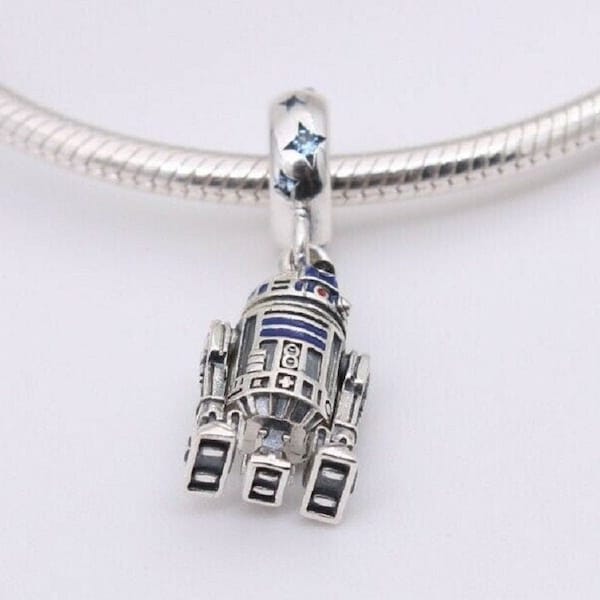 Pandora Robot Charm Etsy