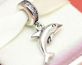 Pandora playful store dolphin charm