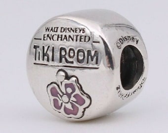 Pandora, Bracelet Charms, Beads, Clips, Dangles / New / s925 Sterling Silver Disney Enchanted Tiki Room Charm / Stamped