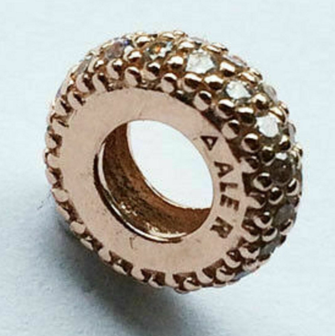 Pandora rose gold spacer clips deals