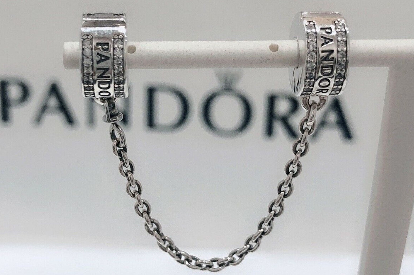 Pandora Bracelet Safty Clip, Original Pandora Charms