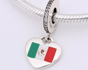 mexican flag charm for crocs