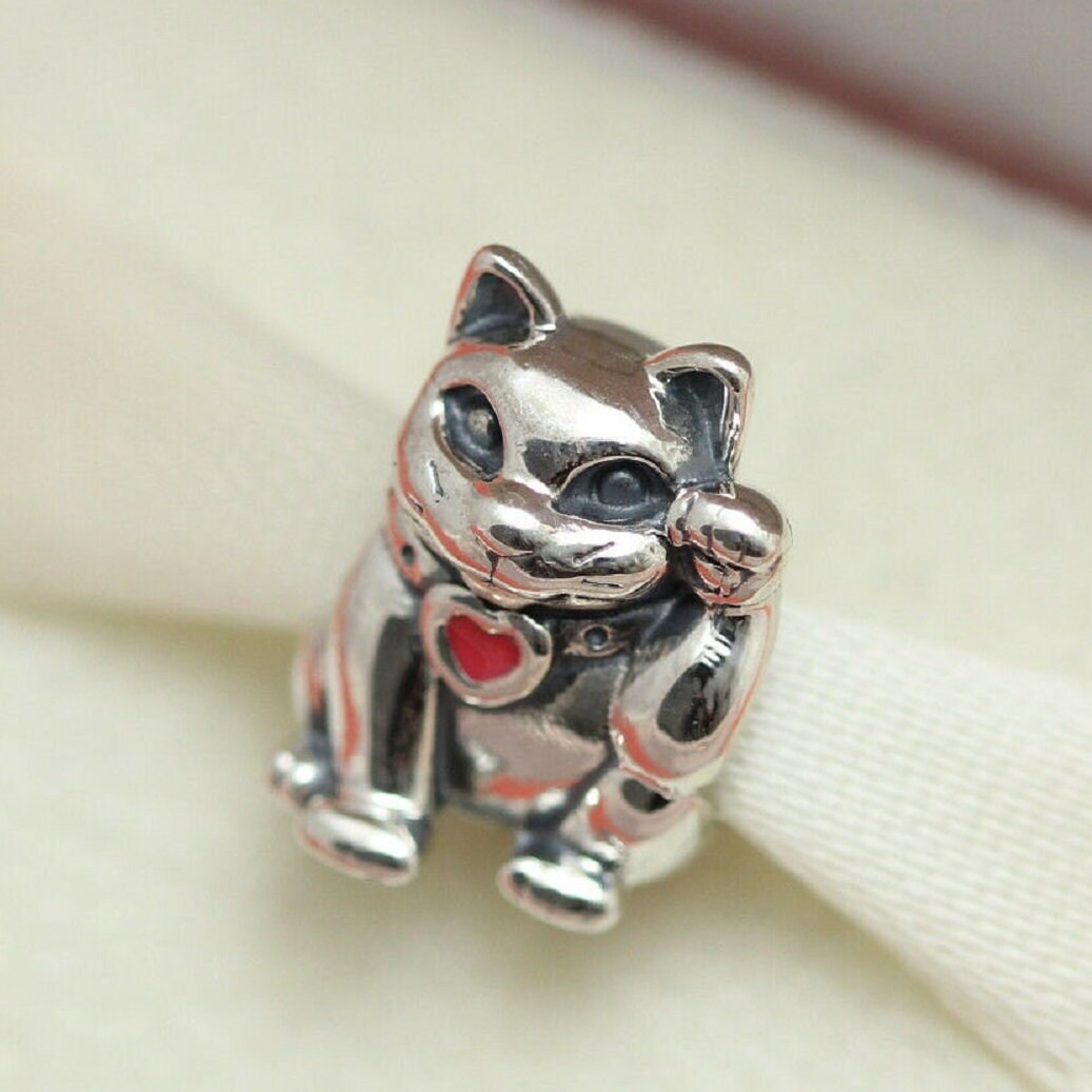 Pandora Lucky Cat - Etsy