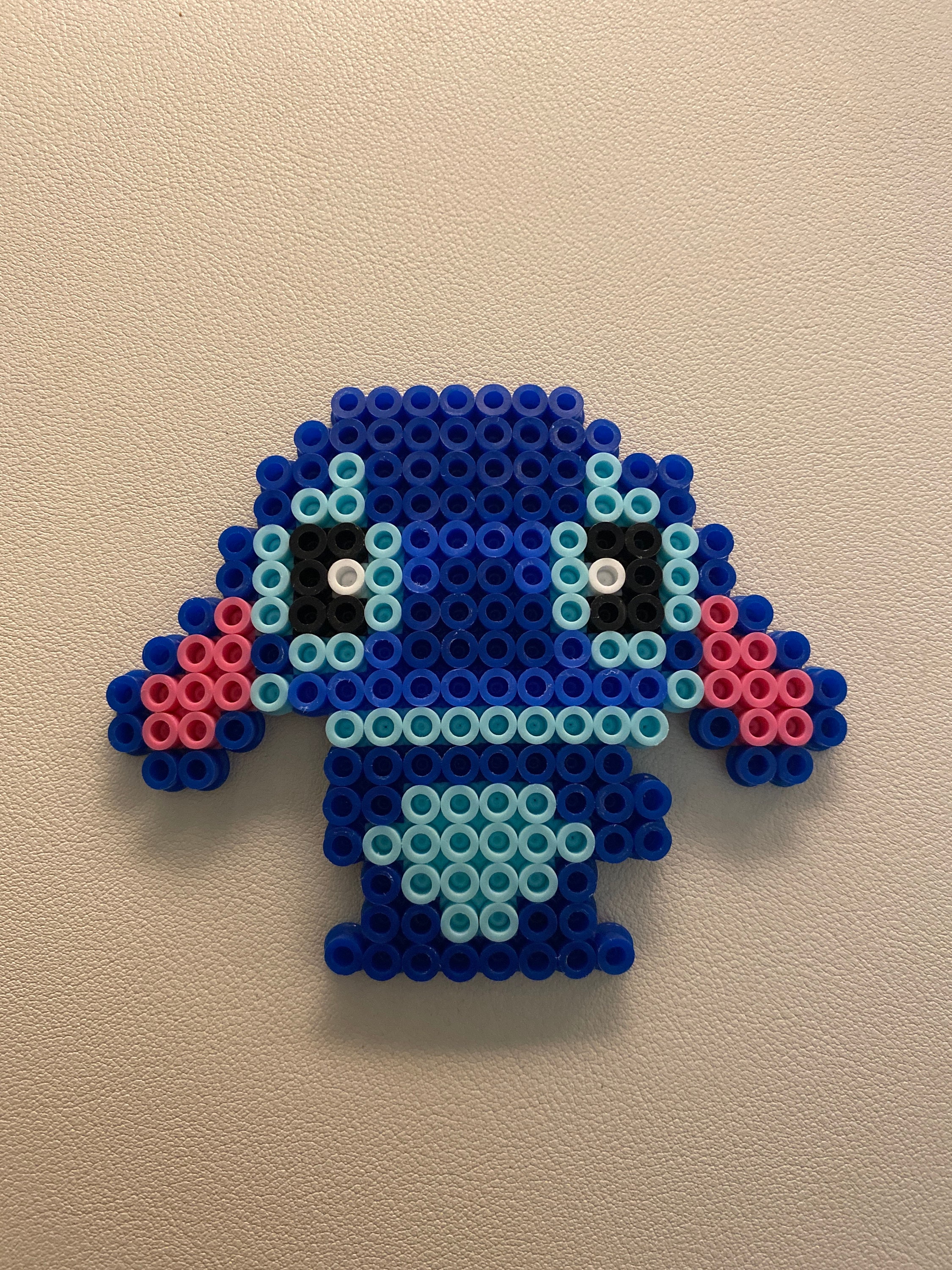 Advice: should I use white Perler beads for the background or just tape  this on a white foam board? : r/beadsprites