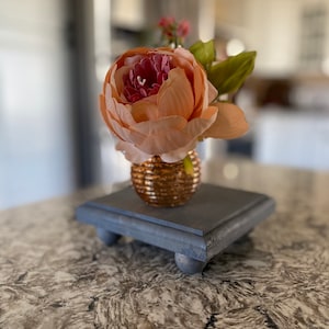 Rustic Wood Riser