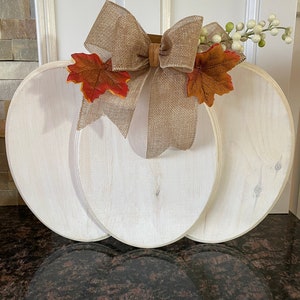 Wooden Pumpkins - Rustic Fall Decor - Decorative Wooden Pumpkins - Etsy