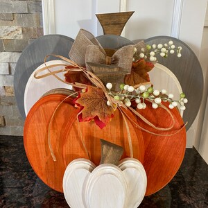 Wooden Pumpkins - Rustic Fall Decor - Decorative Wooden Pumpkins - Etsy