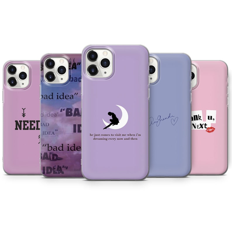 Ariana  Thank you, next album Phone Cases For iPhone 12 7,8+, XS,XR,SE 2020,11 & Samsung S10,A40,A50,51, Huawei P20,P30 Pro A1 A152 