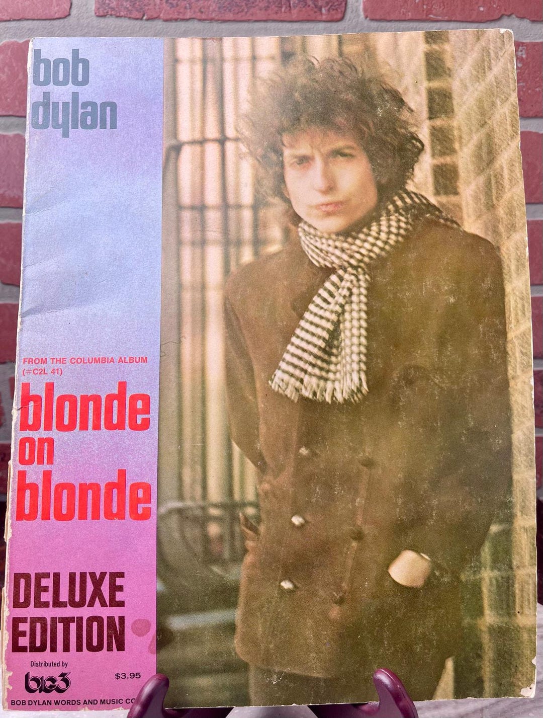 Bob Dylan Sheet Music Folio 1966 Blonde on Blonde Songbook, Rare - Etsy