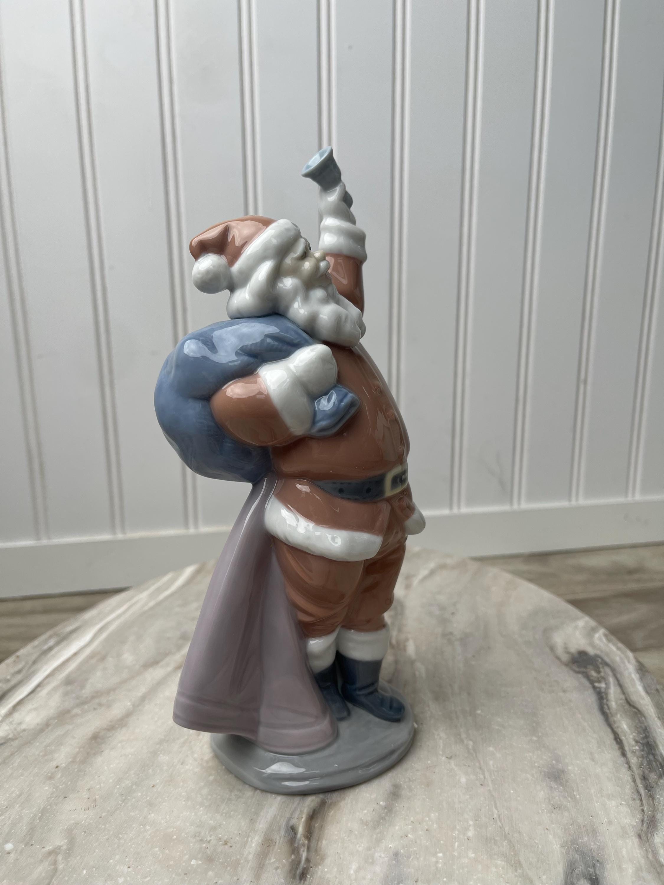 【廃盤・希少】 Lladró（リヤドロ）Jolly Santa#6500 Lladró Santa 1997 Model #6500 Premiere Issue Vintage Original Box