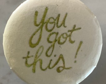 You Got This (4) Pin Badge (choose size). Wellbeing / mental health / motivation / happiness / encouragement / inspiration / to wear / love