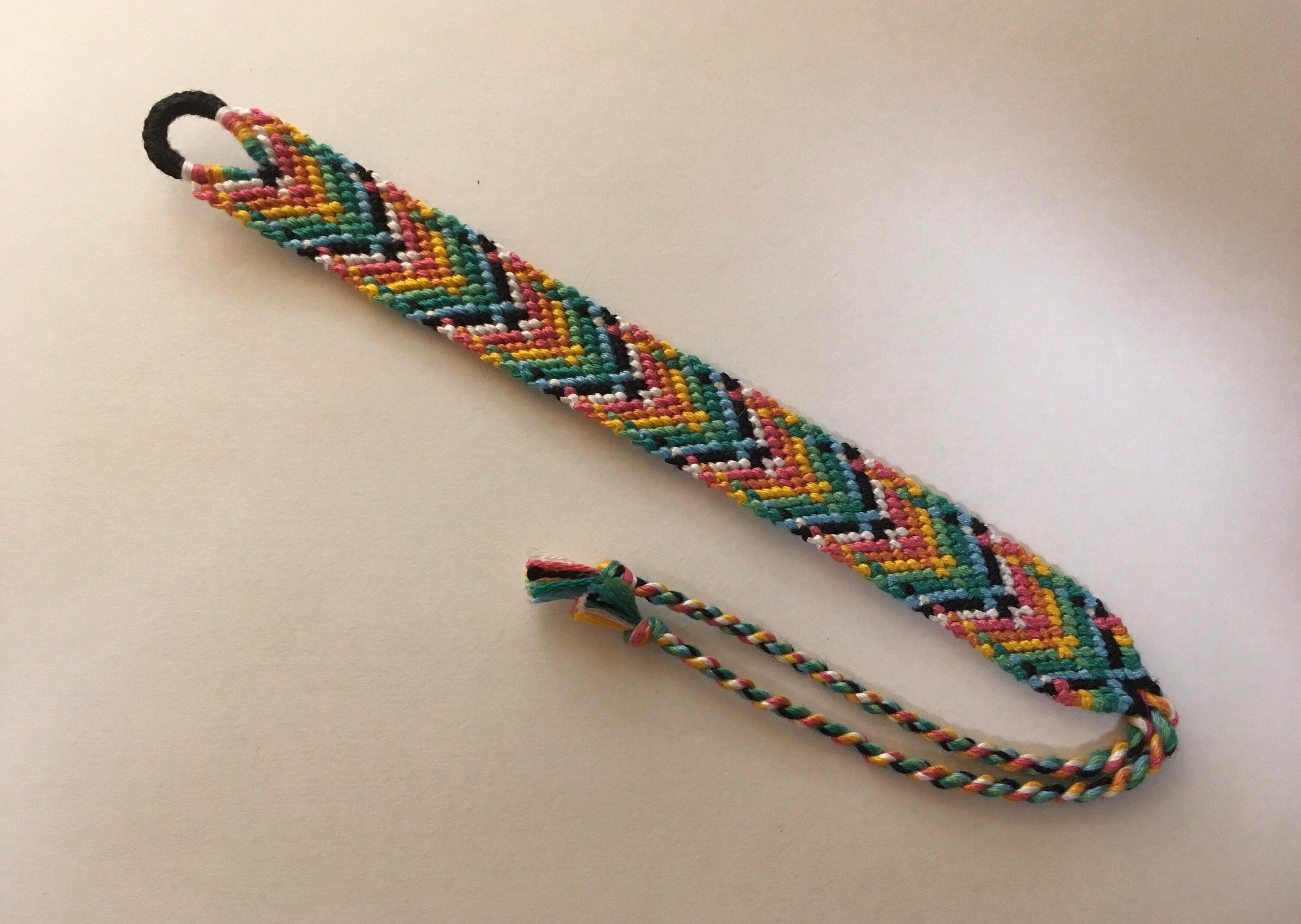 Muted Rainbow Friendship Bracelet Set - Six Handmade Bracelets in Soft Colors - Woven Friendship Bracelets - Thin Bracelets - Minimalist