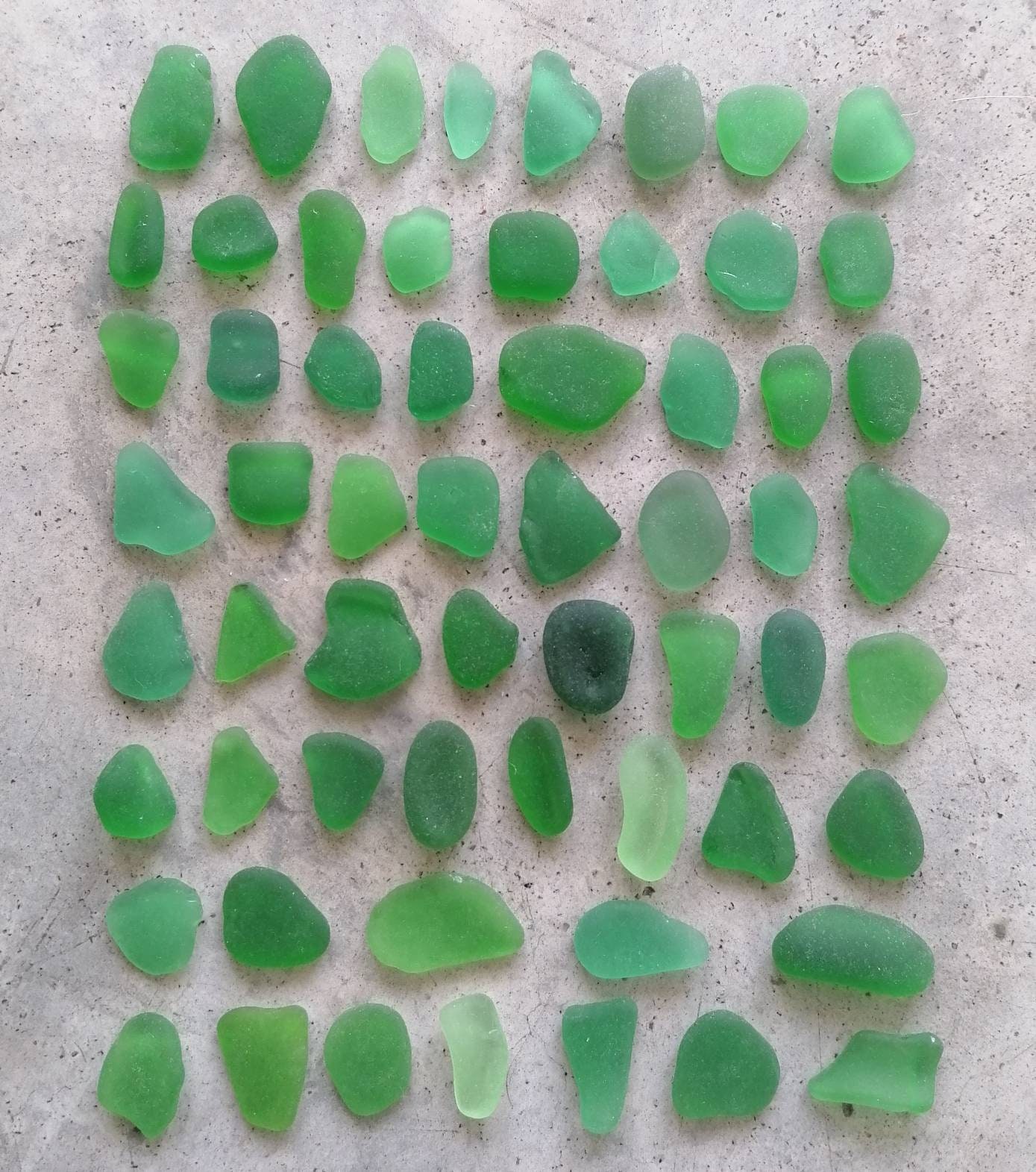 Green Sea Glass. Etsy