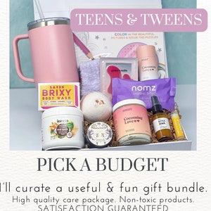 Curated Birthday Gift for TEEN gift pre-teen gift sweet sixteen gift for girl teenager gift Custom gift girls birthday gift for girl spa
