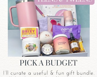 Curated Gift Bundle for Teens & Tweens: Self-Care Birthday Box