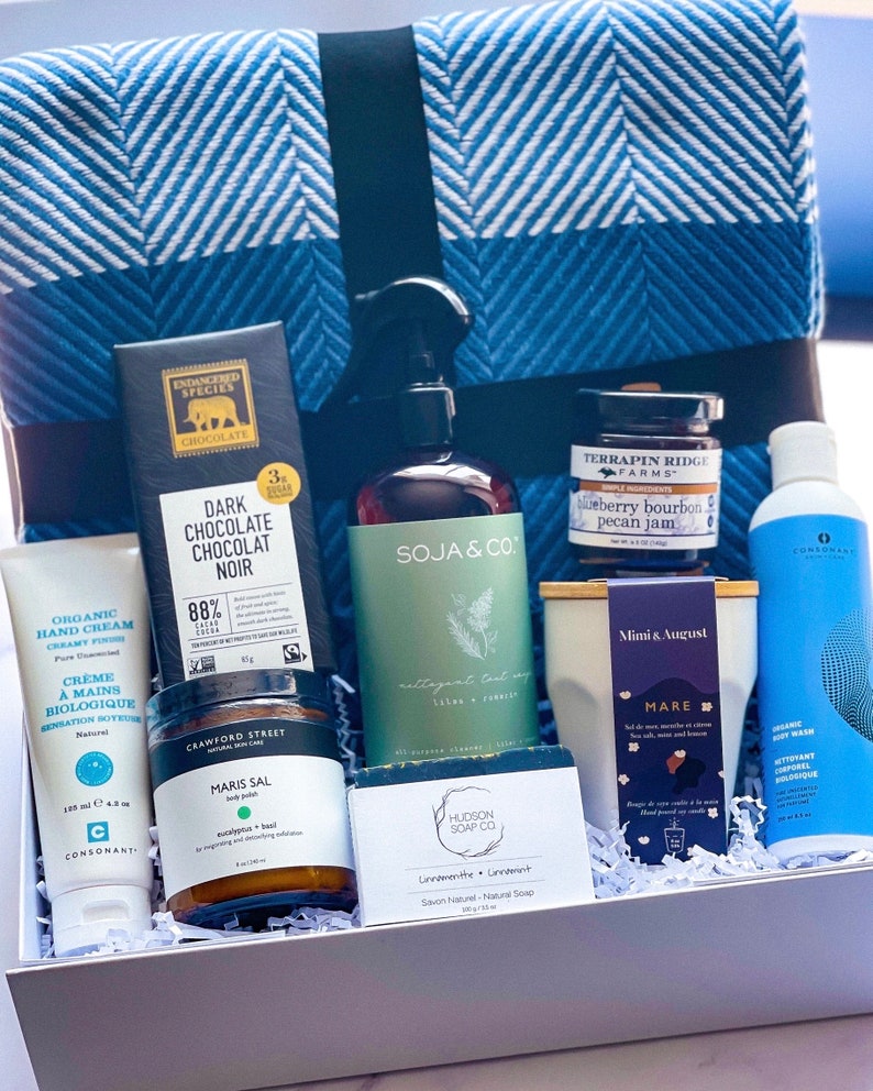Personalized Organic Spa Gift Box: Custom Self-Care Package afbeelding 12