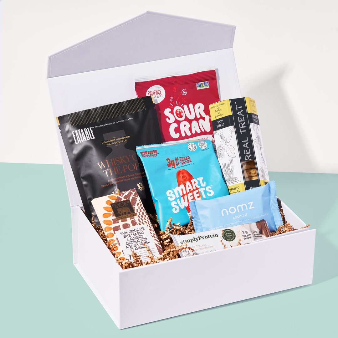 Healthy Snack Box Corporate Gift Idea Glutenfree Snack Box Etsy