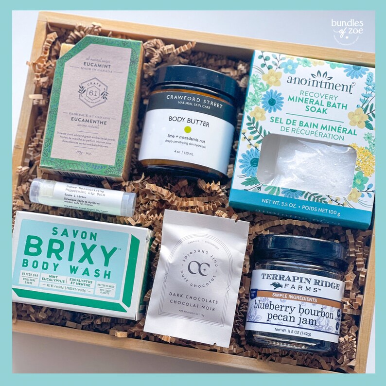 Personalized Organic Spa Gift Box: Custom Self-Care Package afbeelding 11