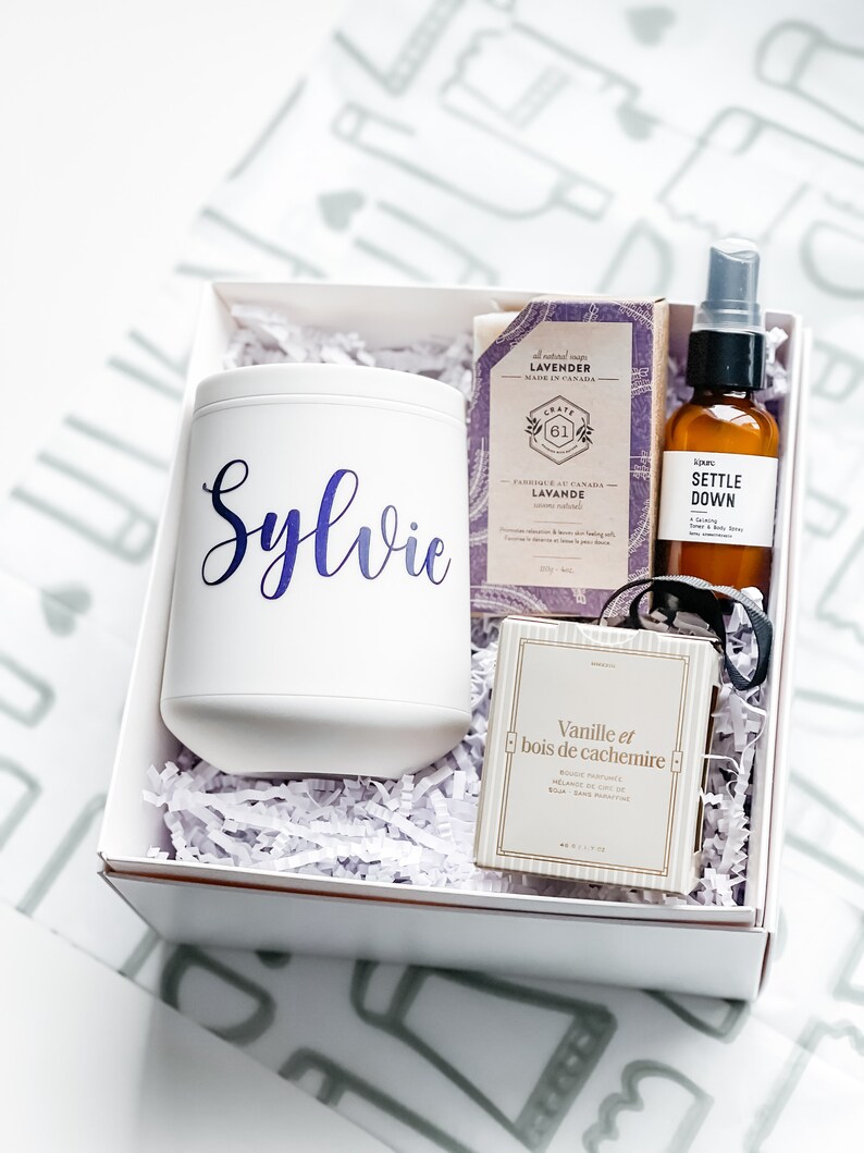 Personalized Organic Spa Gift Box: Custom Self-Care Package afbeelding 13