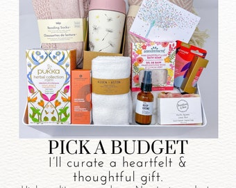 Personalized Organic Spa Gift Box: Custom Self-Care Package
