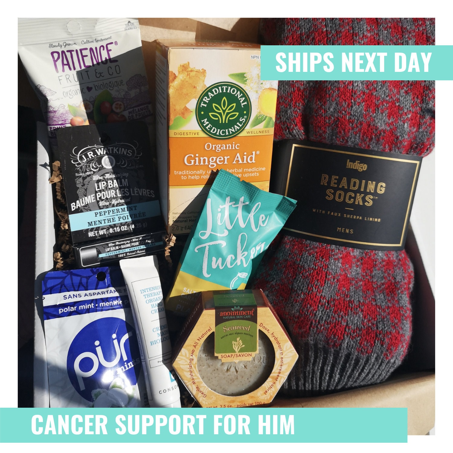 Chemo Care Package for Men in Treatment Gift Box Cancer | Etsy Canada