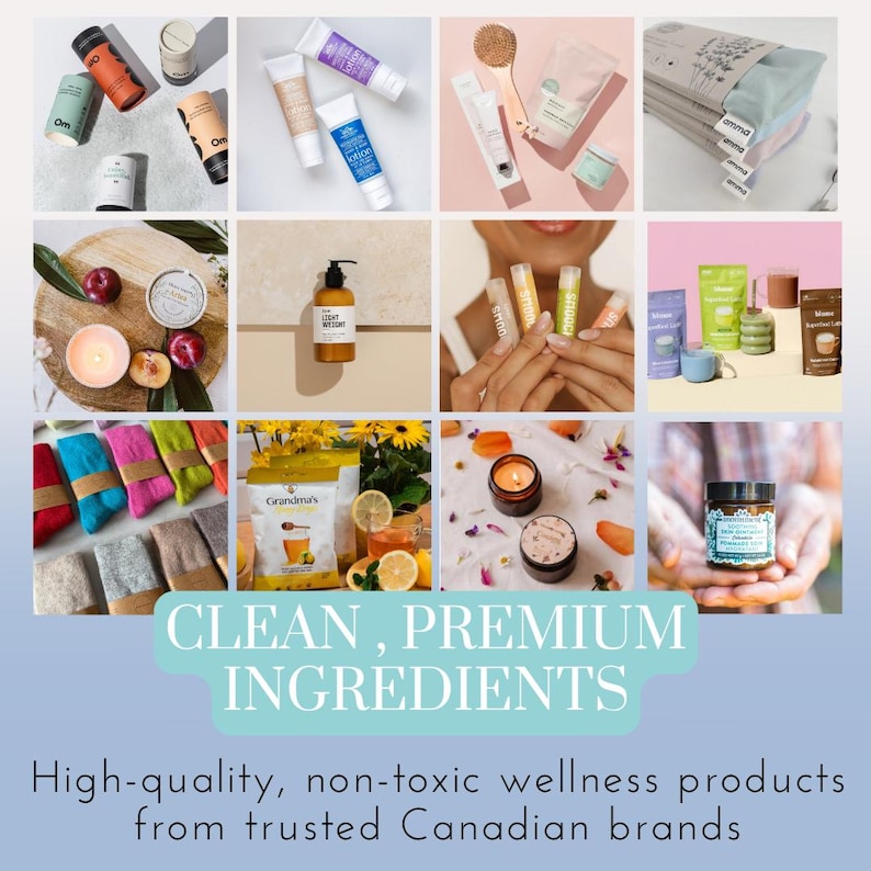 Personalized Organic Spa Gift Box: Custom Self-Care Package afbeelding 2