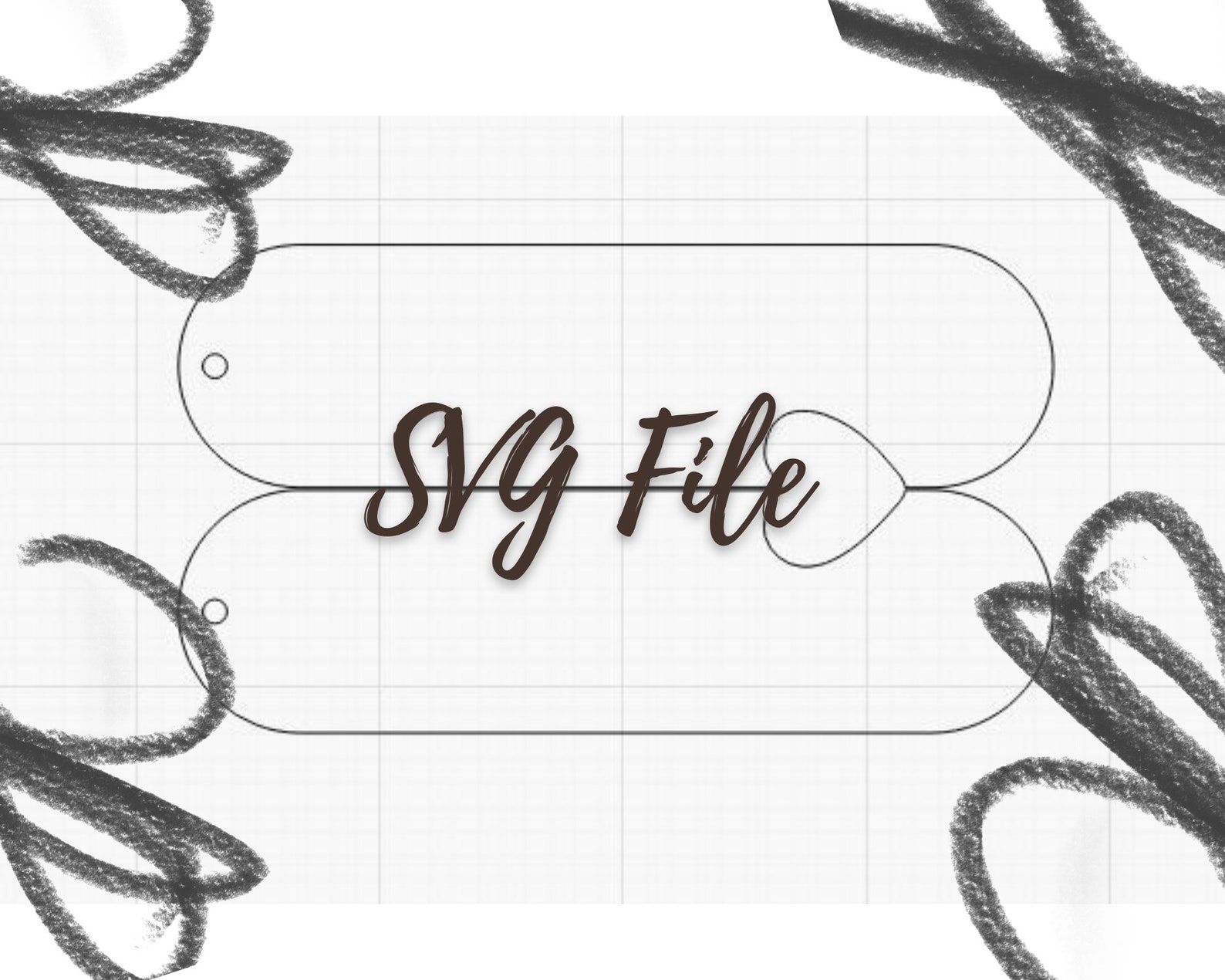 Laser Cut Matching Keychains SVG File, Keychain Patterns, Laser Cut