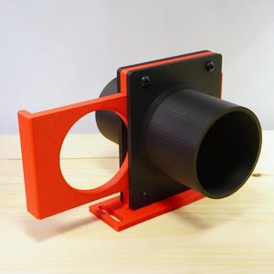 Custom blast gate, Single outlet, customizable sizes, dust collection shop vac adapter, woodworking tools blast gate, dust collection tools