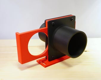 Custom Blast Gate: Single Outlet Dust Collection - Woodworking Shop Vac Adapter