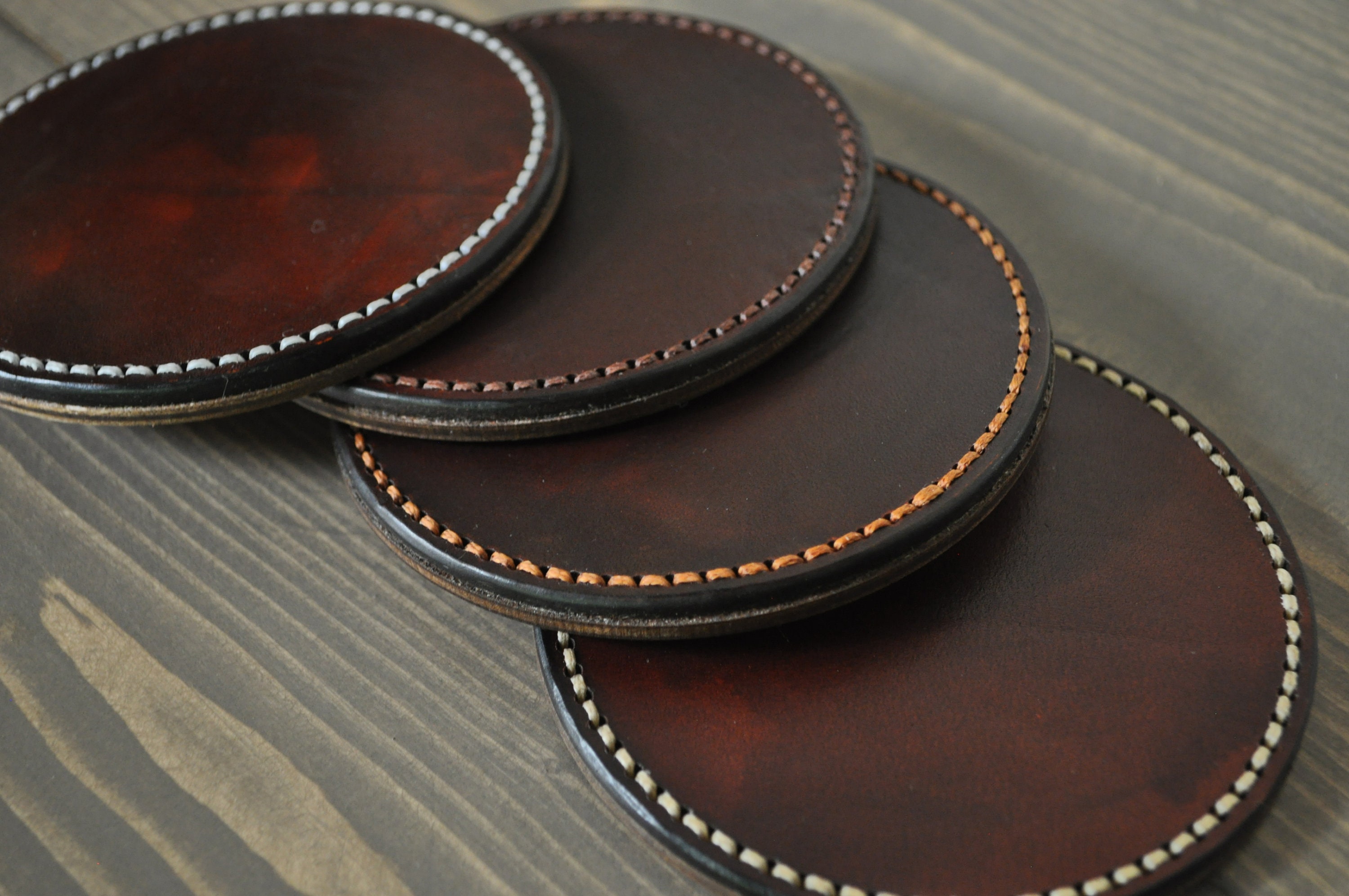 Leather Coaster Pattern SVG DIY Coaster SVG Pattern Laser Etsy