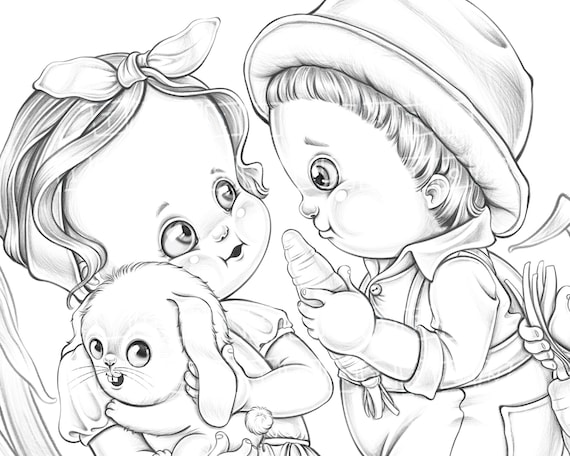 660 Collections Bunny Valentine Coloring Pages  HD