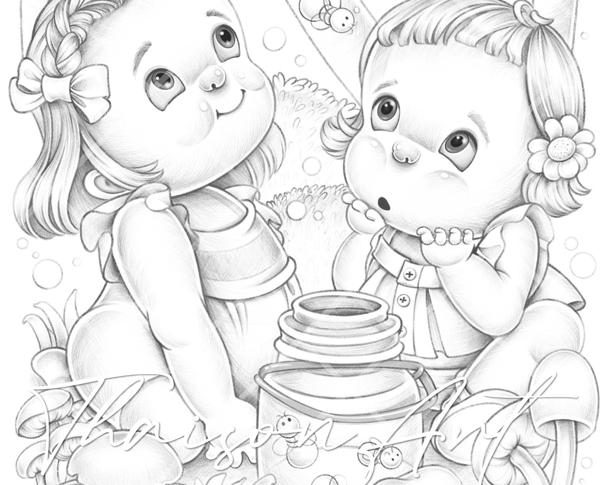 Summer Nights Coloring Book Coloring Pages