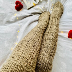 Hand knitted long socks,Women socks,Long warm socks,Wool socks,Winter socks,Handmade socks,Handmade Knitwear