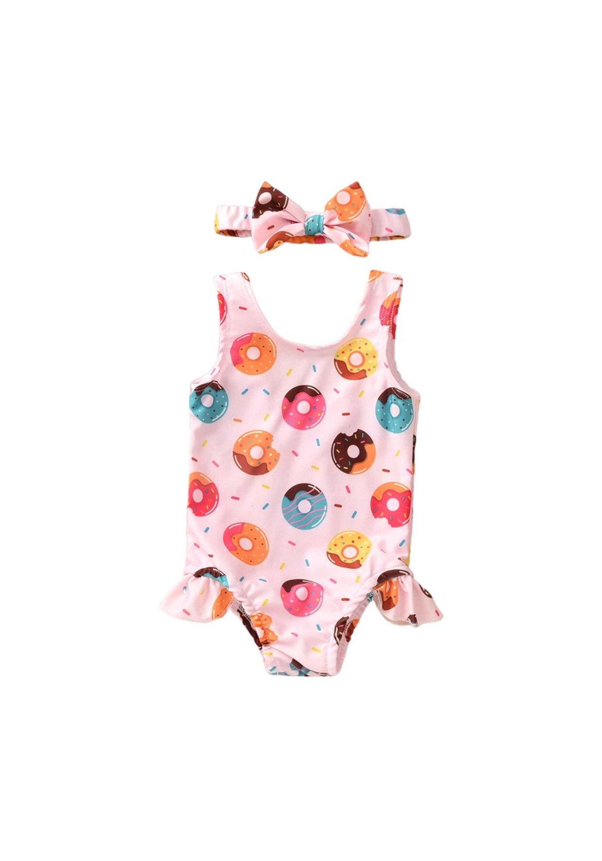 024 Months 23T Donut One Bikini Baby Girl Bathing Suit Etsy