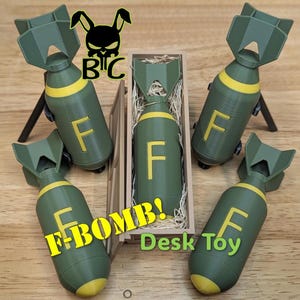 F-Bomb Desk Toy Display