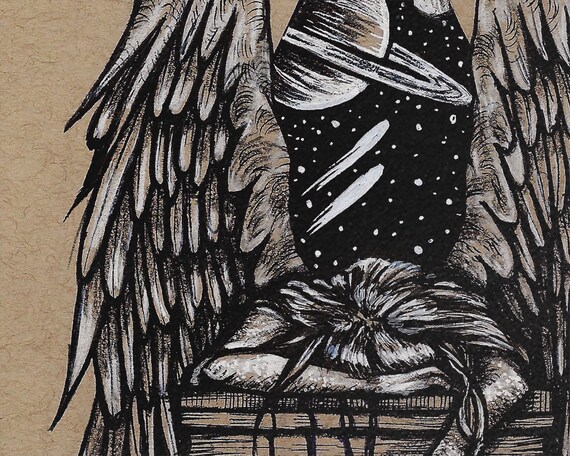 Angel Of Grief Art Print Cosmic Angel Art Print Gothic Sad Etsy Angel Of Grief Art Print Cosmic Angel Art Print Gothic Sad Etsy