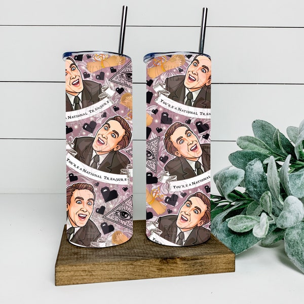 Nic Cage png for sublimation tumblers, national treasure png, instant download, digital download, jpeg, 20 oz tumbler designs, sublimation